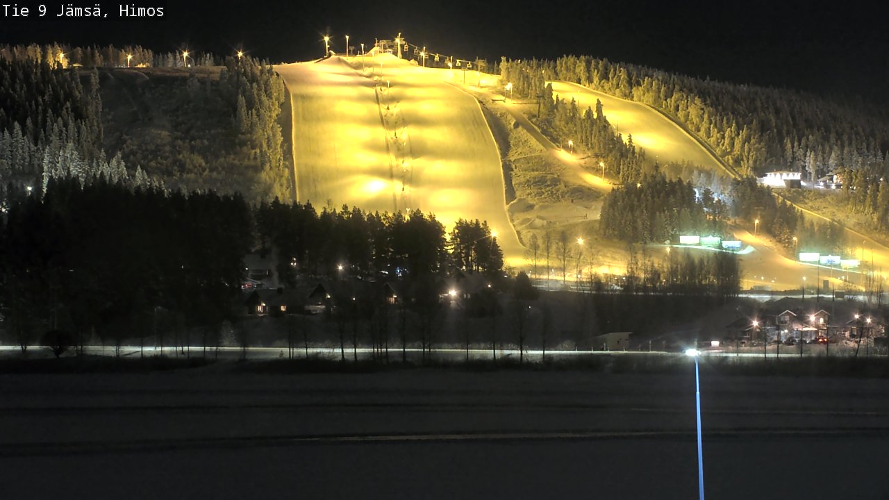 Weather Camera Image Road 9 Jämsä, Himos, Jämsä, Keski-Suomi