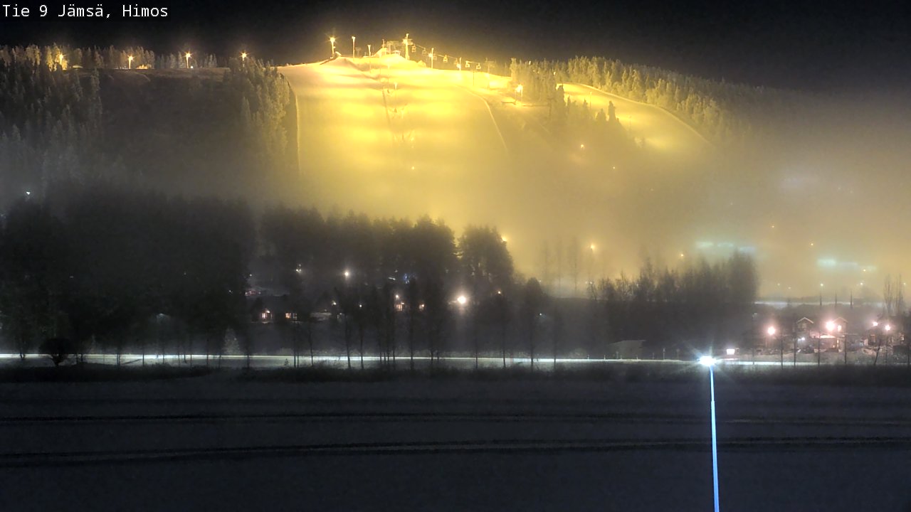 Weather Camera Image Road 9 Jämsä, Himos, Jämsä, Keski-Suomi
