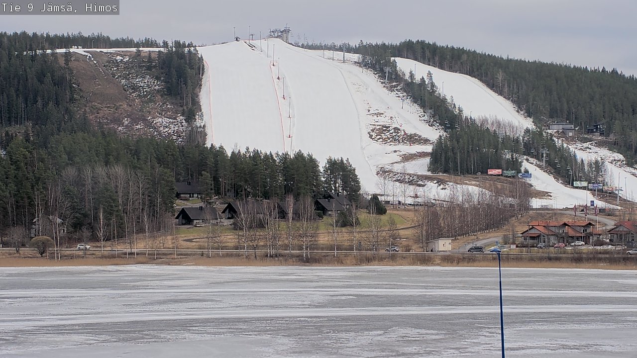 Weather Camera Image Väg 9 Jämsä, Himos, Jämsä, Keski-Suomi