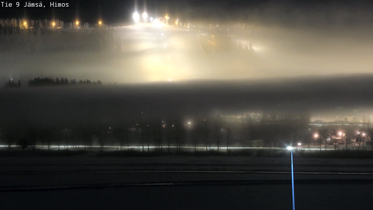 Weather Camera Image Road 9 Jämsä, Himos, Jämsä, Keski-Suomi