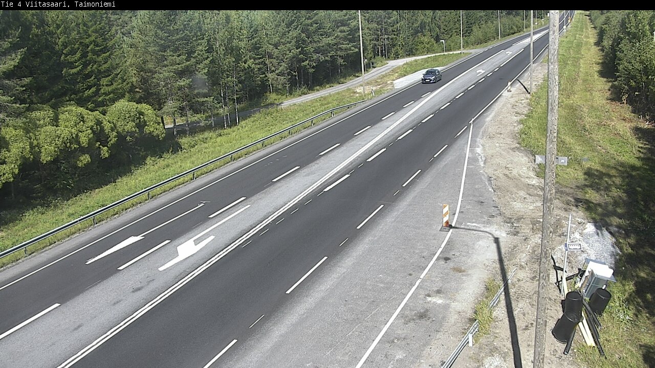 Weather Camera Image Road 4 Taimoniemi, Viitasaari, Keski-Suomi