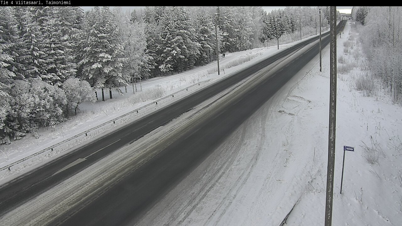 Weather Camera Image Road 4 Taimoniemi, Viitasaari, Keski-Suomi