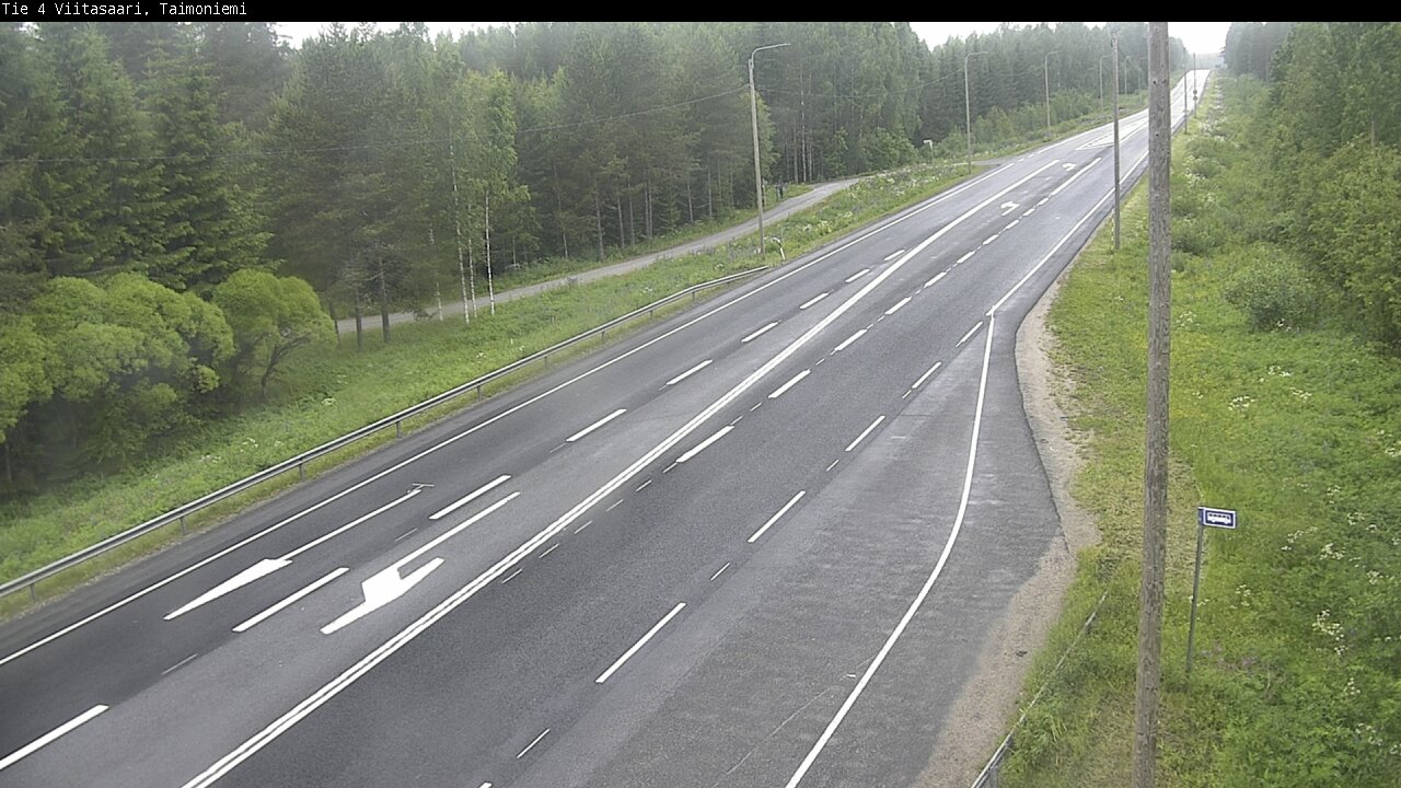 Kelikamerat Kuva Tie 4 Taimoniemi, Viitasaari, Keski-Suomi