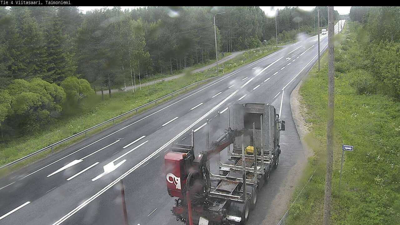 Weather Camera Image Väg 4 Taimoniemi, Viitasaari, Keski-Suomi