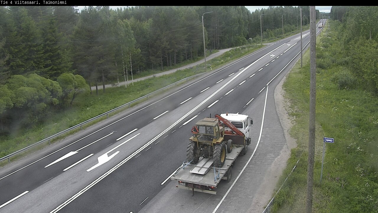Kelikamerat Kuva Tie 4 Taimoniemi, Viitasaari, Keski-Suomi
