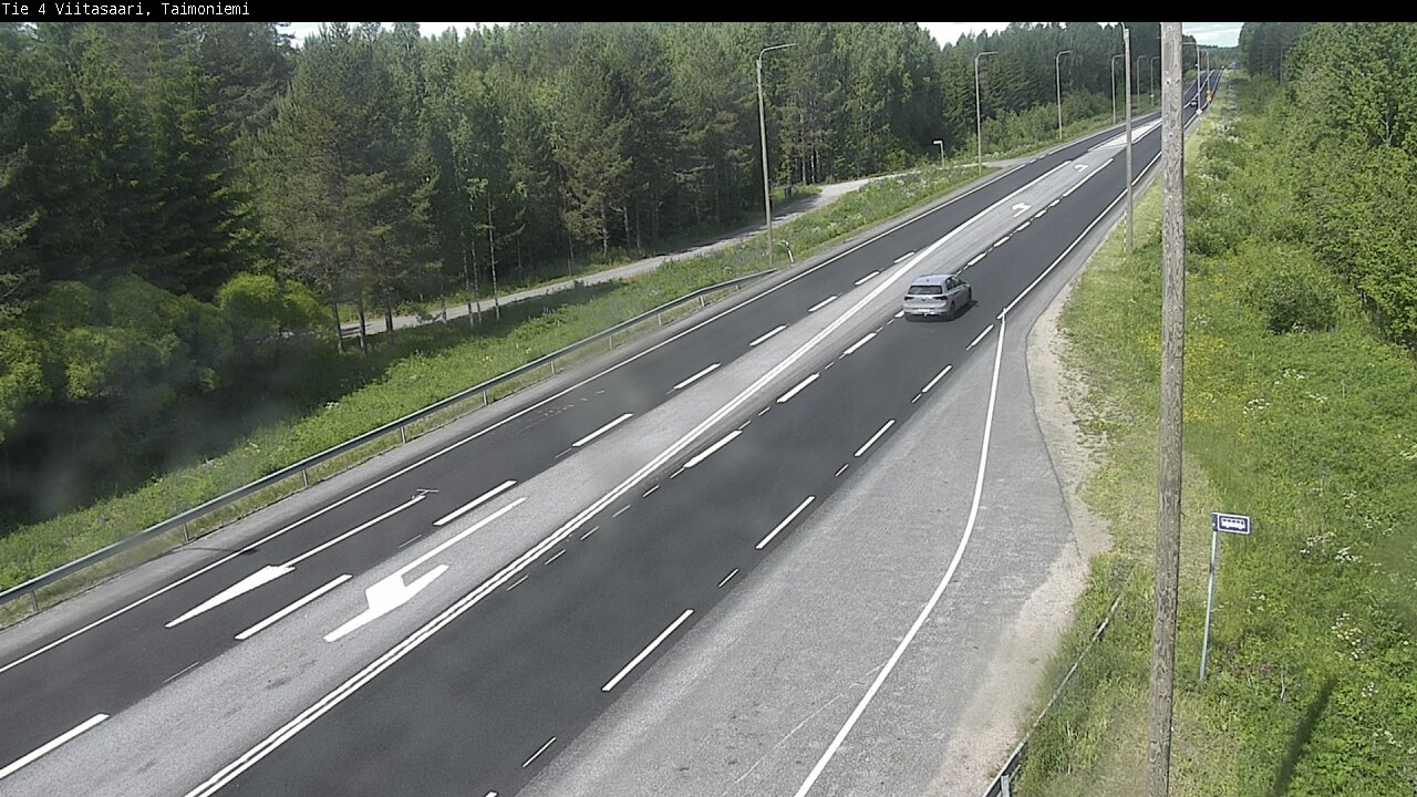 Kelikamerat Kuva Tie 4 Taimoniemi, Viitasaari, Keski-Suomi