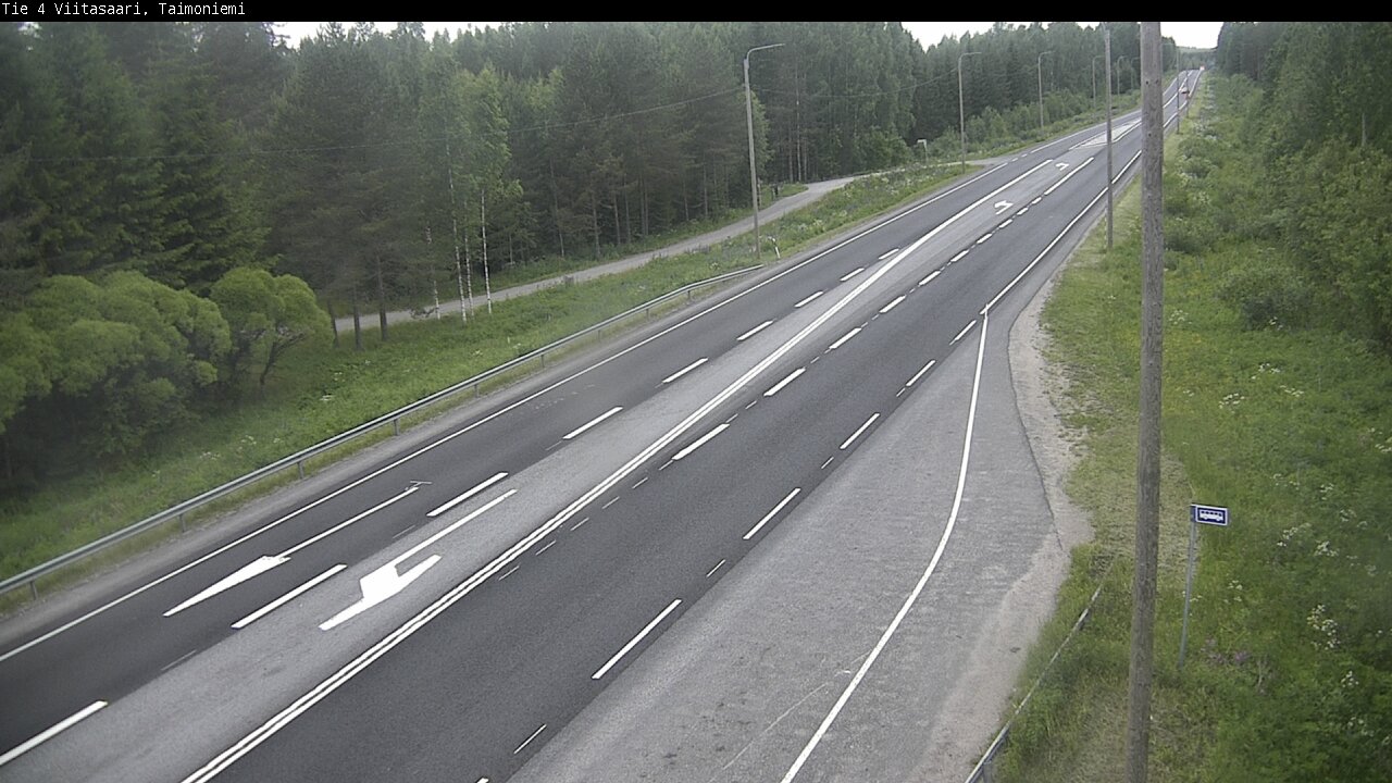 Kelikamerat Kuva Tie 4 Taimoniemi, Viitasaari, Keski-Suomi
