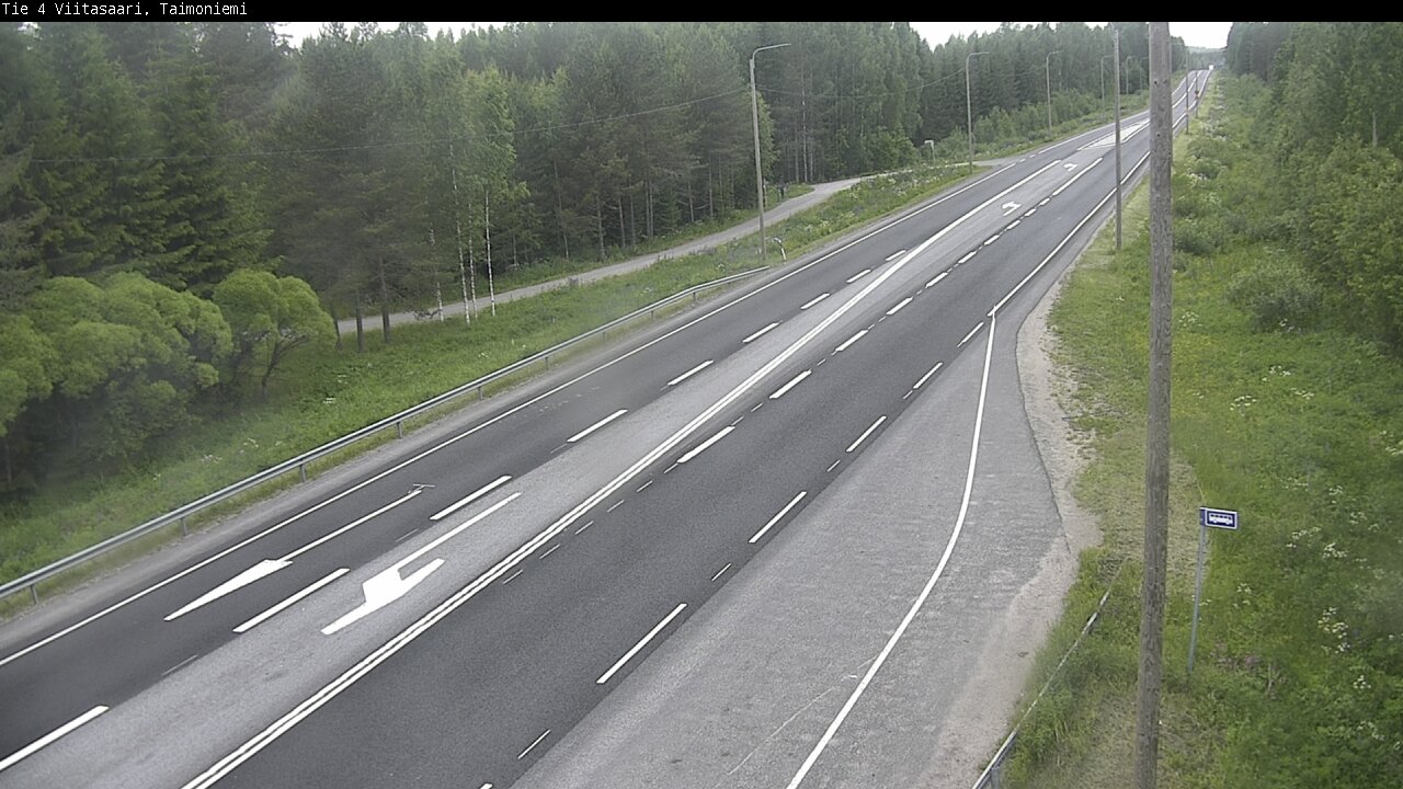Kelikamerat Kuva Tie 4 Taimoniemi, Viitasaari, Keski-Suomi