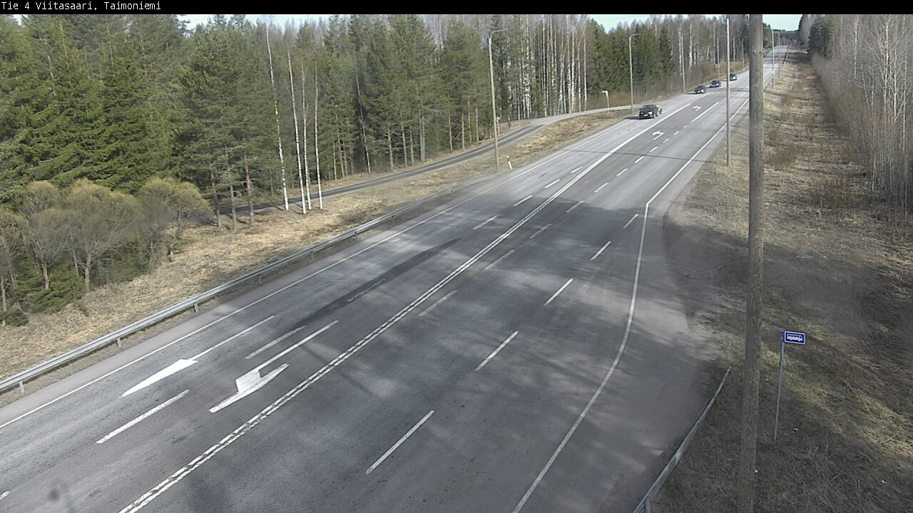 Weather Camera Image Väg 4 Taimoniemi, Viitasaari, Keski-Suomi