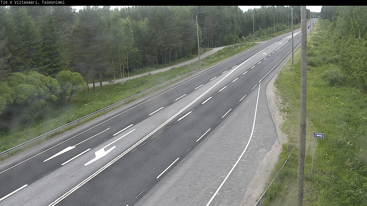 Kelikamerat Kuva Tie 4 Taimoniemi, Viitasaari, Keski-Suomi