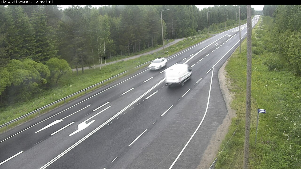 Kelikamerat Kuva Tie 4 Taimoniemi, Viitasaari, Keski-Suomi