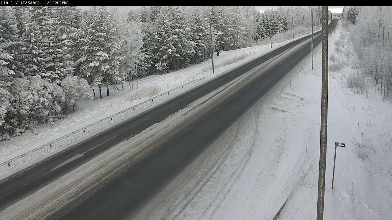 Weather Camera Image Road 4 Taimoniemi, Viitasaari, Keski-Suomi