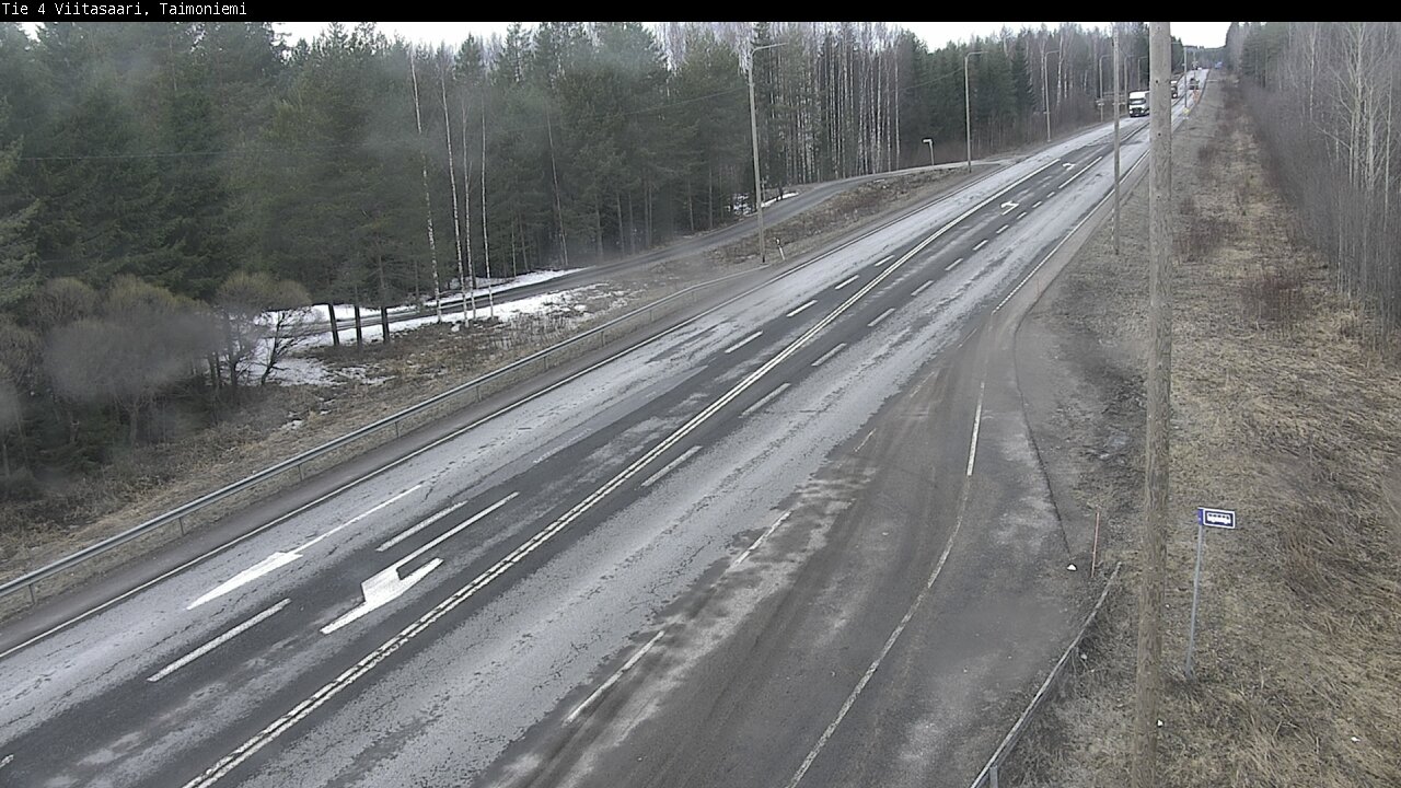 Weather Camera Image Road 4 Taimoniemi, Viitasaari, Keski-Suomi