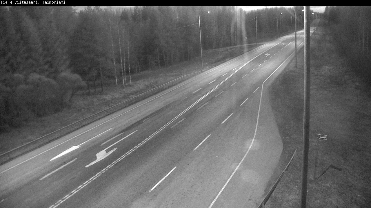 Weather Camera Image Väg 4 Taimoniemi, Viitasaari, Keski-Suomi