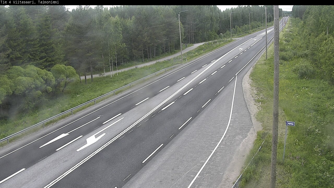 Kelikamerat Kuva Tie 4 Taimoniemi, Viitasaari, Keski-Suomi