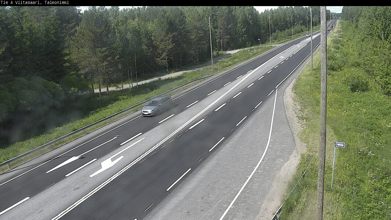 Kelikamerat Kuva Tie 4 Taimoniemi, Viitasaari, Keski-Suomi