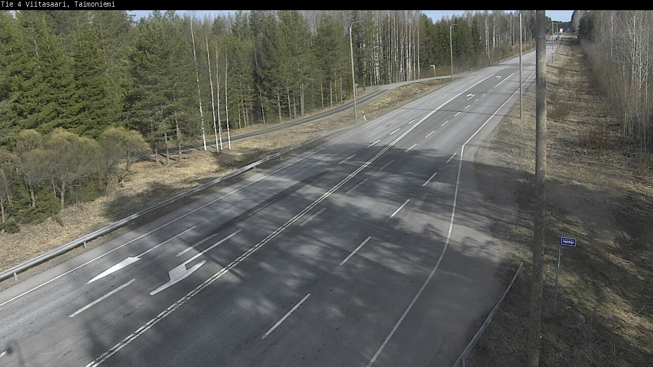Weather Camera Image Väg 4 Taimoniemi, Viitasaari, Keski-Suomi