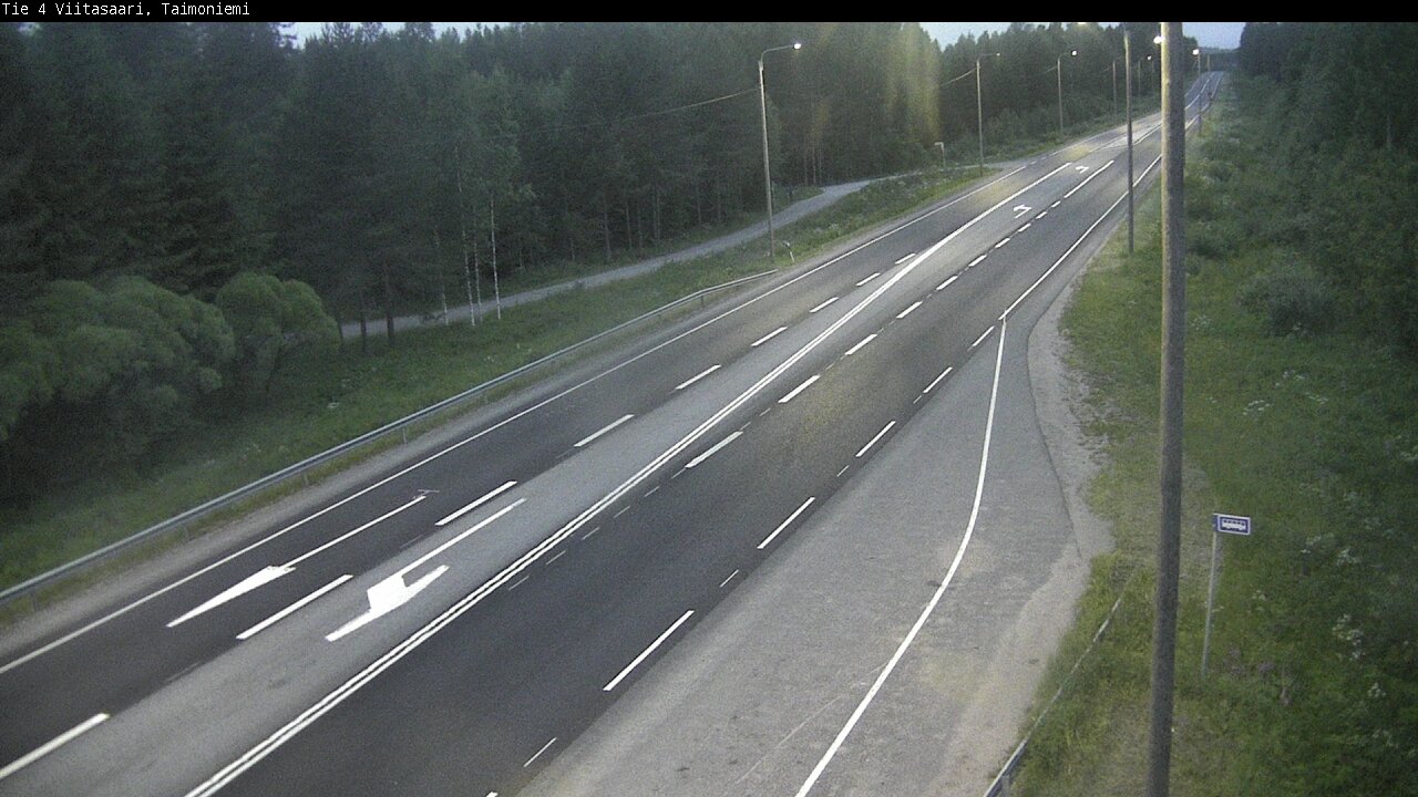 Kelikamerat Kuva Tie 4 Taimoniemi, Viitasaari, Keski-Suomi