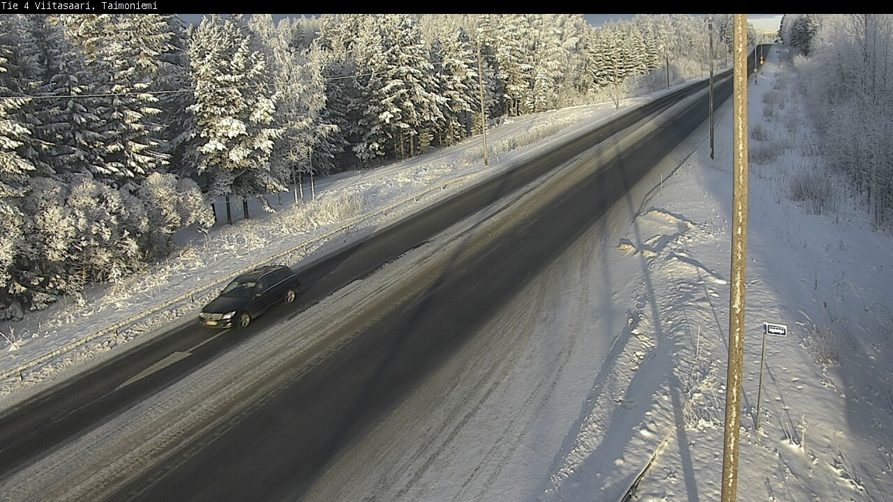 Weather Camera Image Road 4 Taimoniemi, Viitasaari, Keski-Suomi