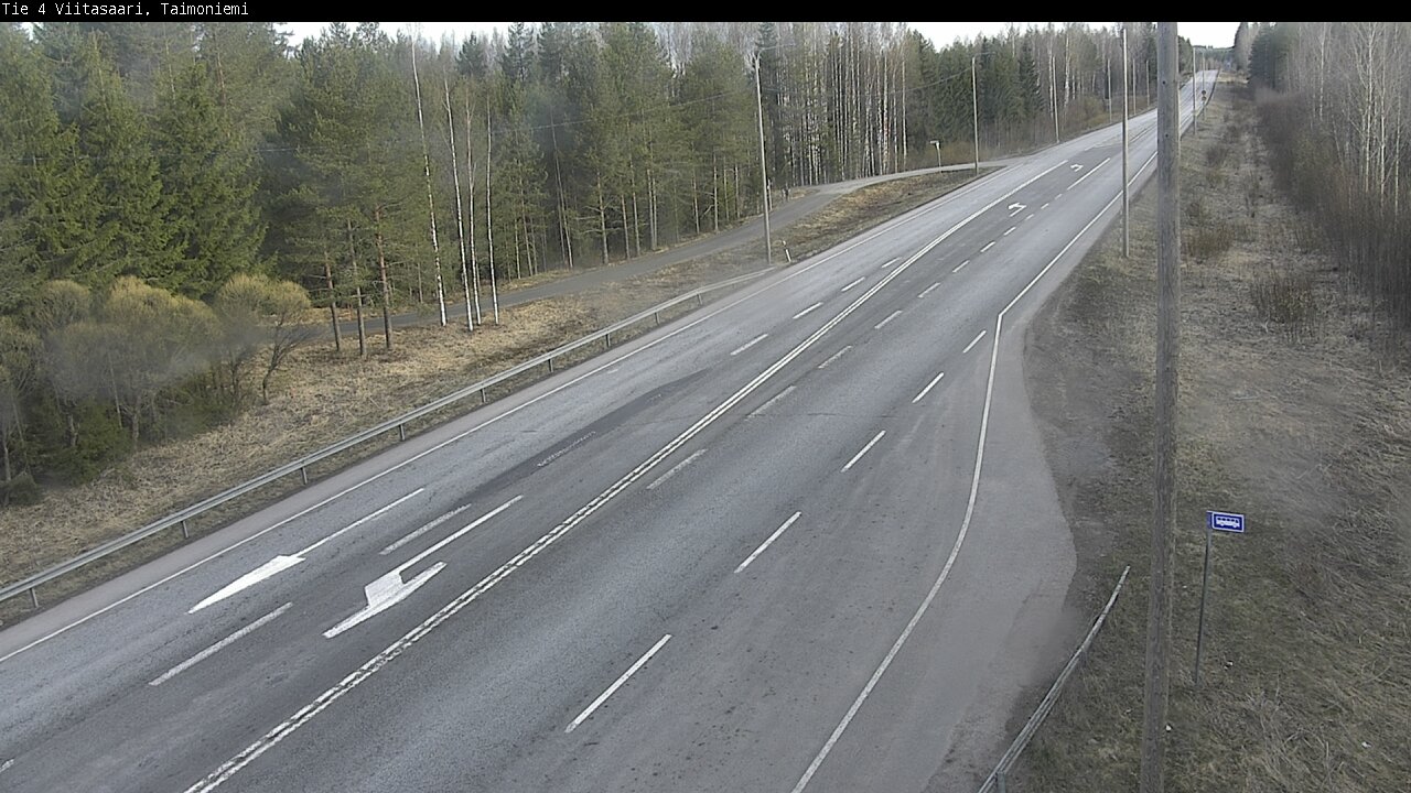 Weather Camera Image Väg 4 Taimoniemi, Viitasaari, Keski-Suomi