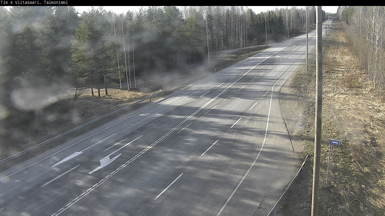 Kelikamerat Kuva Tie 4 Taimoniemi, Viitasaari, Keski-Suomi