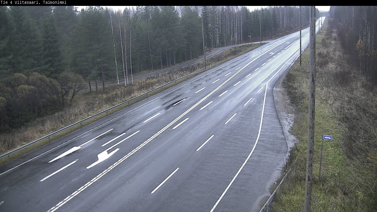 Weather Camera Image Väg 4 Taimoniemi, Viitasaari, Keski-Suomi