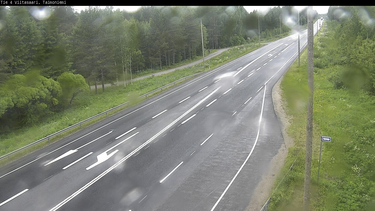 Weather Camera Image Road 4 Taimoniemi, Viitasaari, Keski-Suomi