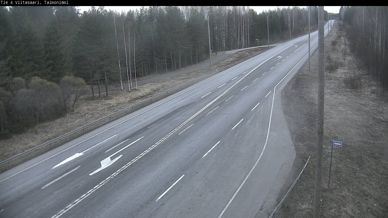 Weather Camera Image Väg 4 Taimoniemi, Viitasaari, Keski-Suomi