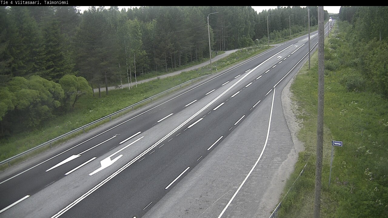 Kelikamerat Kuva Tie 4 Taimoniemi, Viitasaari, Keski-Suomi