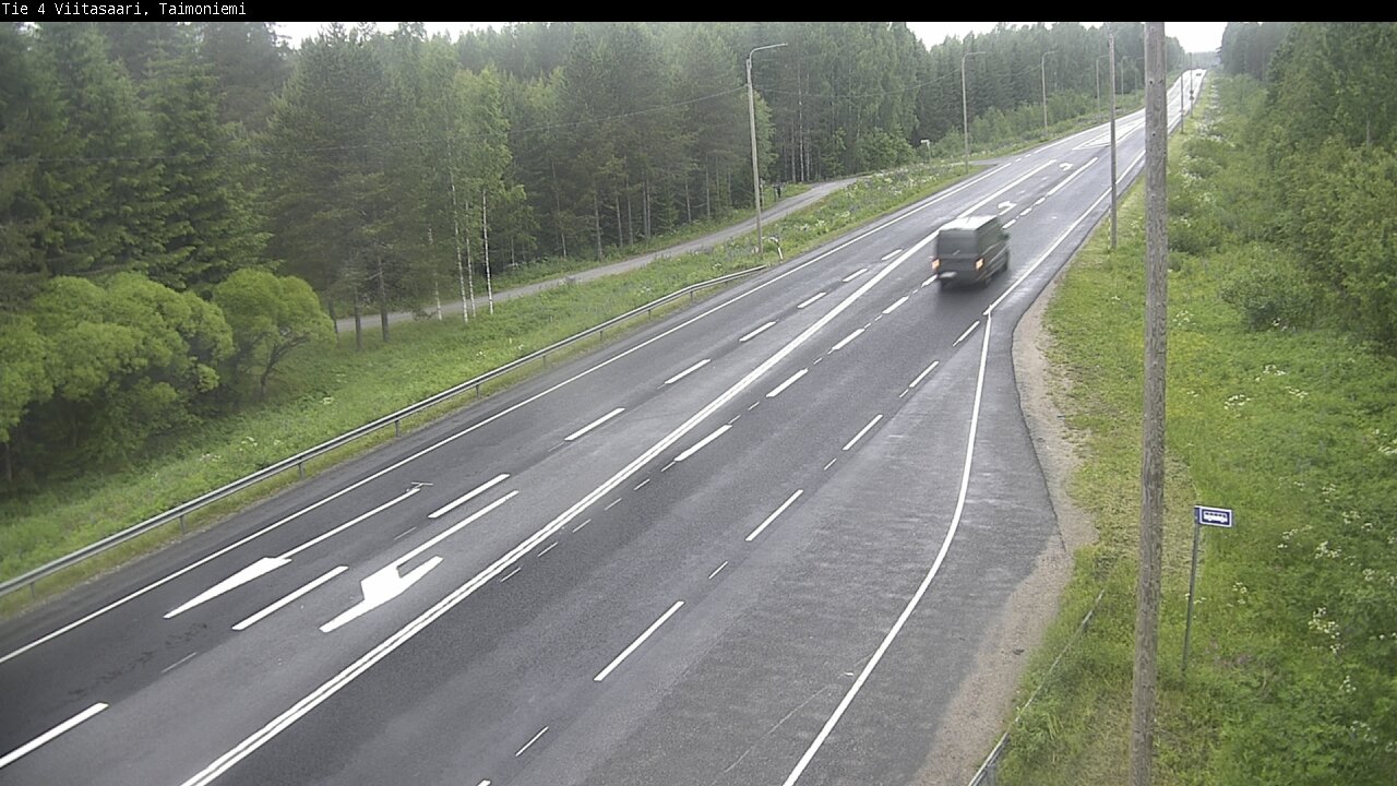 Kelikamerat Kuva Tie 4 Taimoniemi, Viitasaari, Keski-Suomi