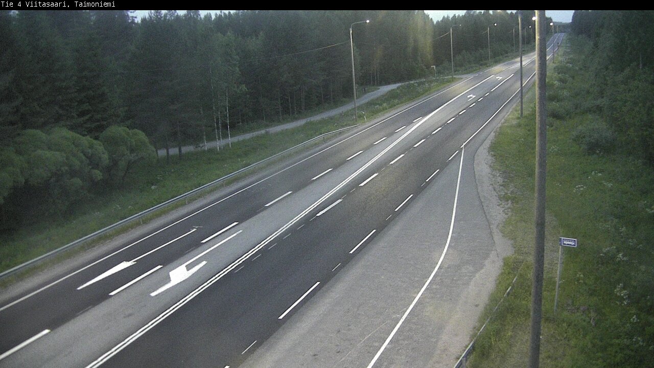 Kelikamerat Kuva Tie 4 Taimoniemi, Viitasaari, Keski-Suomi
