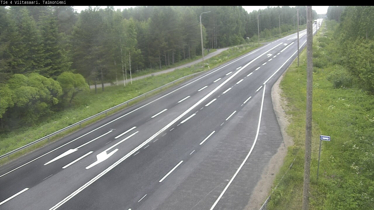 Kelikamerat Kuva Tie 4 Taimoniemi, Viitasaari, Keski-Suomi