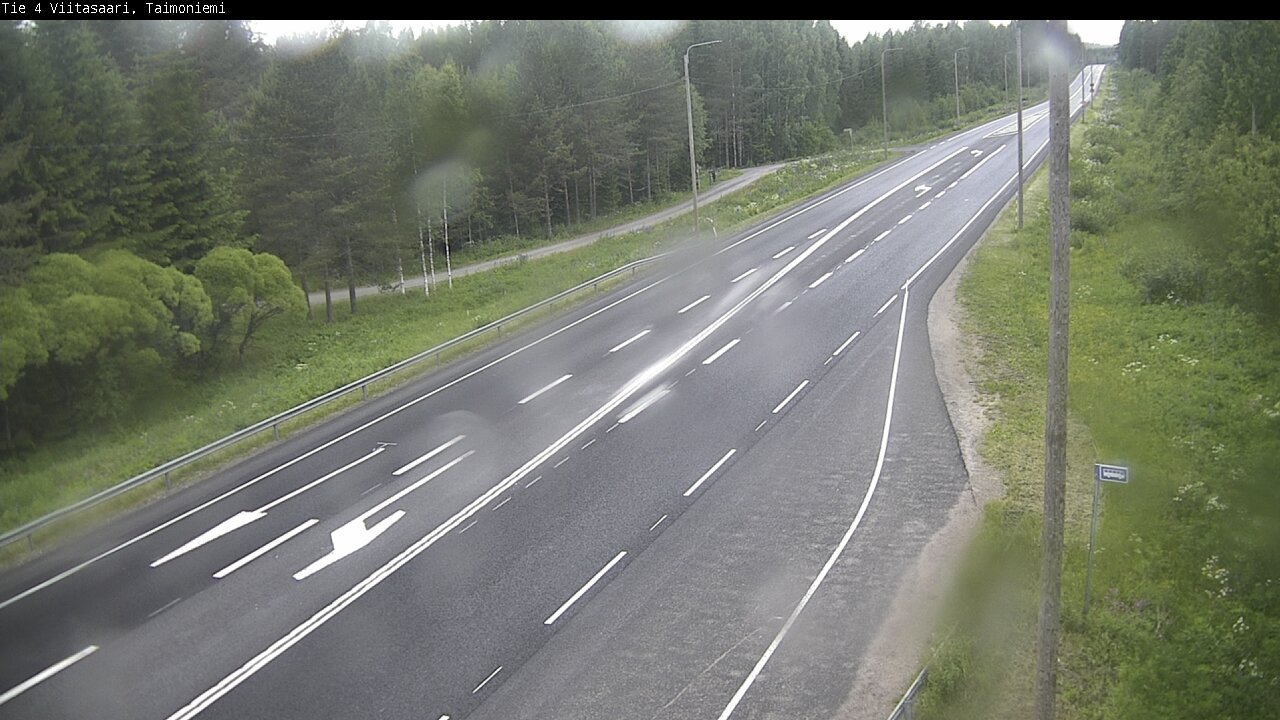 Kelikamerat Kuva Tie 4 Taimoniemi, Viitasaari, Keski-Suomi