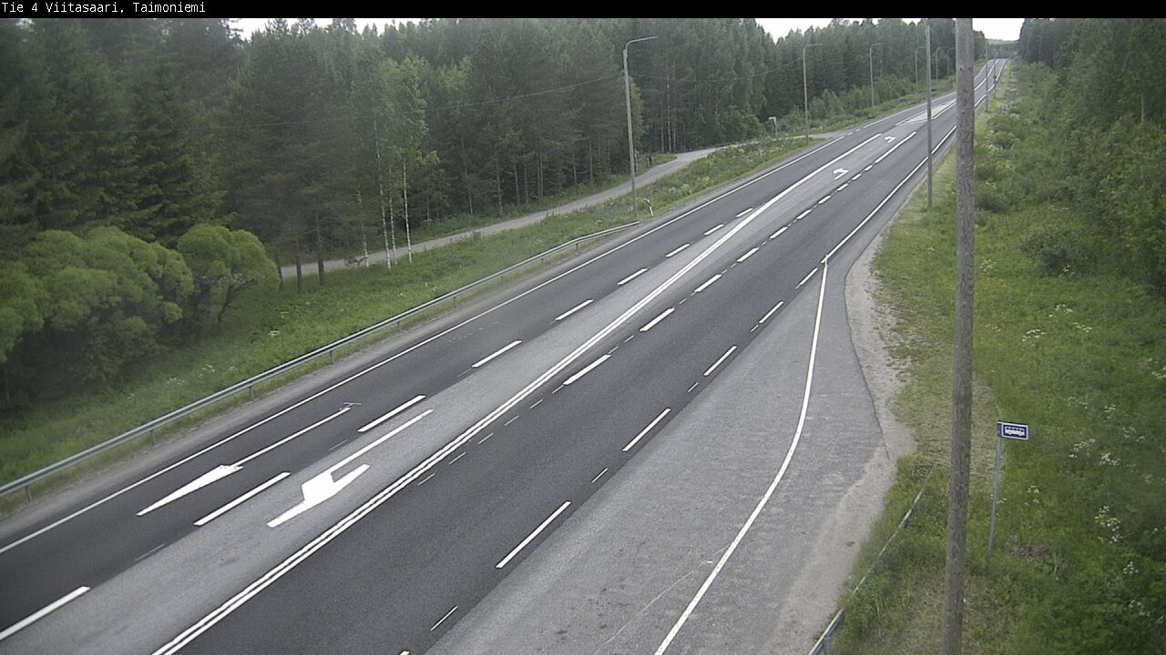 Kelikamerat Kuva Tie 4 Taimoniemi, Viitasaari, Keski-Suomi