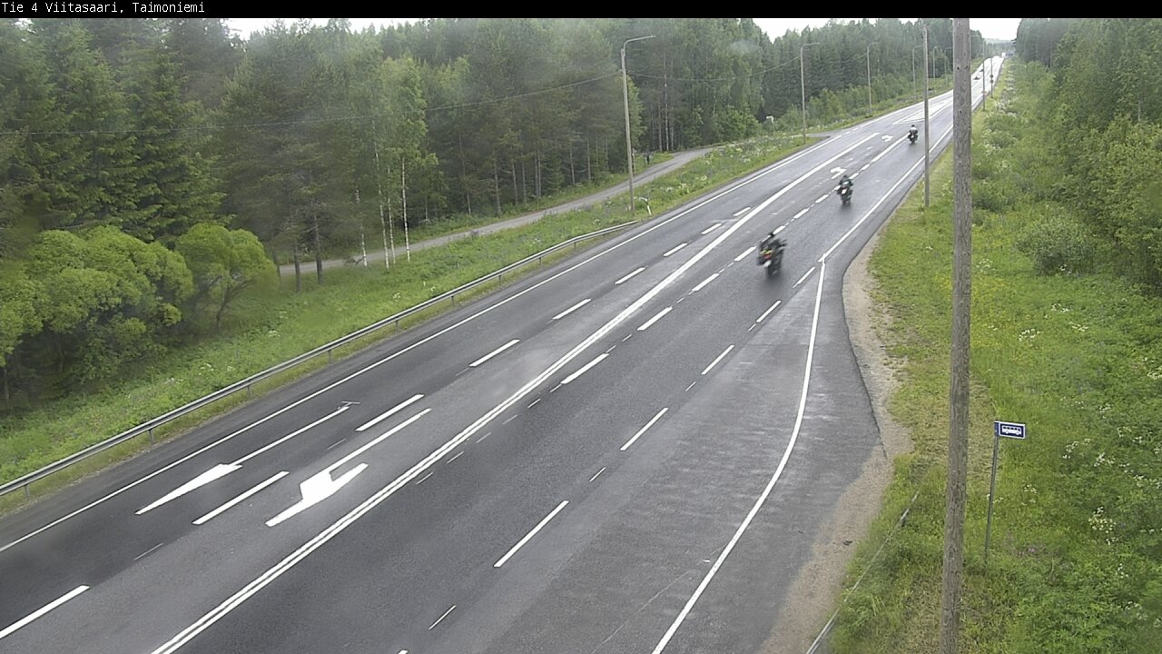 Weather Camera Image Väg 4 Taimoniemi, Viitasaari, Keski-Suomi