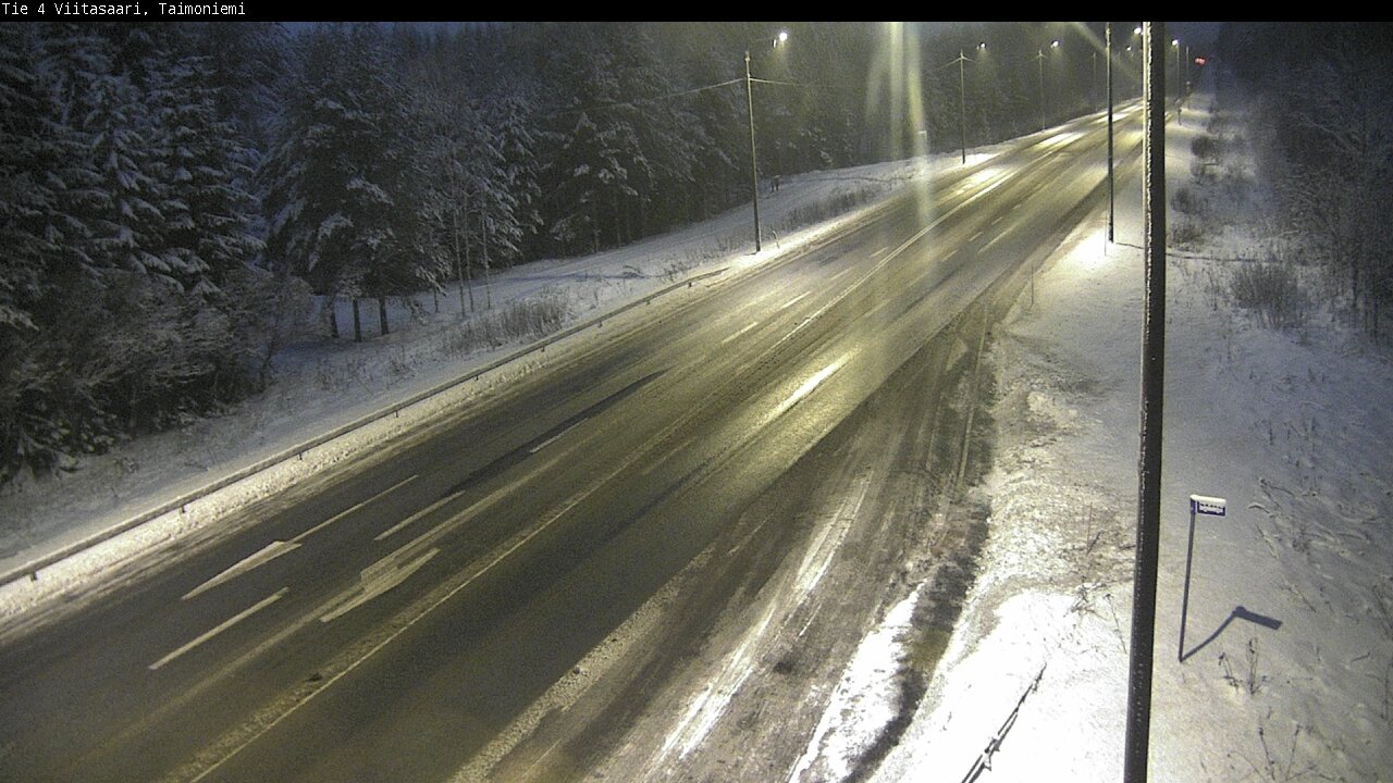 Weather Camera Image Väg 4 Taimoniemi, Viitasaari, Keski-Suomi