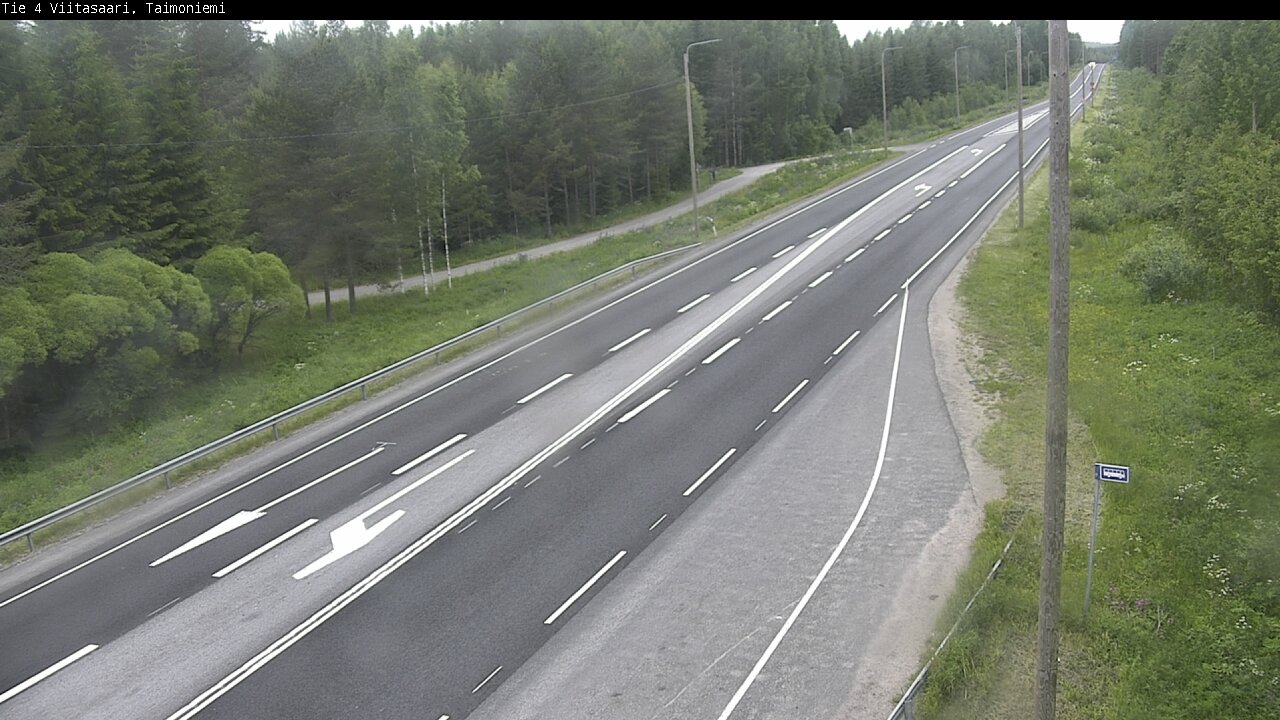 Kelikamerat Kuva Tie 4 Taimoniemi, Viitasaari, Keski-Suomi