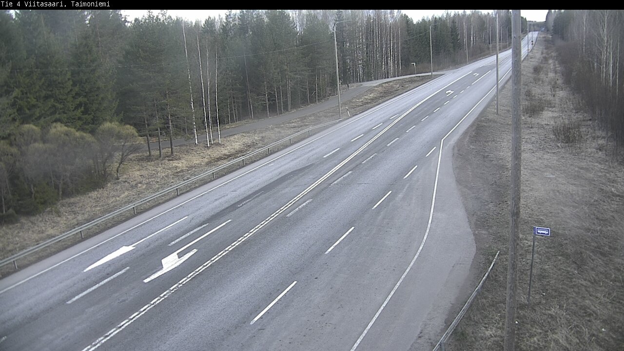 Weather Camera Image Väg 4 Taimoniemi, Viitasaari, Keski-Suomi
