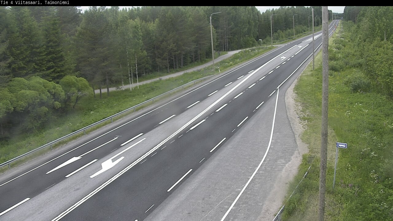 Kelikamerat Kuva Tie 4 Taimoniemi, Viitasaari, Keski-Suomi