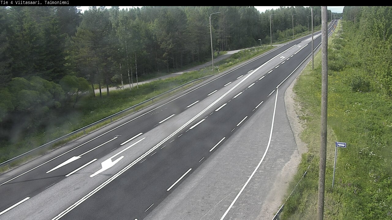 Kelikamerat Kuva Tie 4 Taimoniemi, Viitasaari, Keski-Suomi