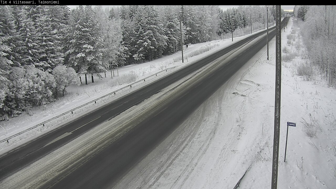 Weather Camera Image Road 4 Taimoniemi, Viitasaari, Keski-Suomi