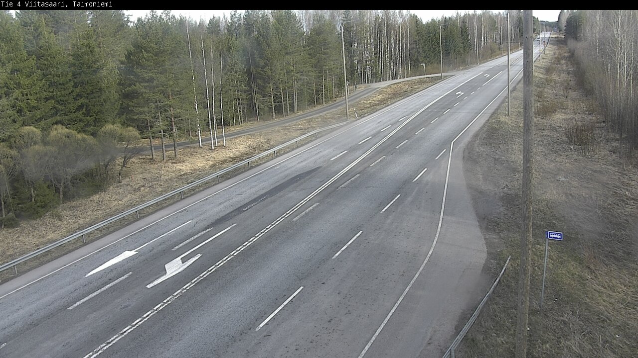 Weather Camera Image Väg 4 Taimoniemi, Viitasaari, Keski-Suomi
