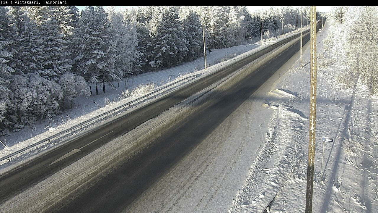 Weather Camera Image Road 4 Taimoniemi, Viitasaari, Keski-Suomi