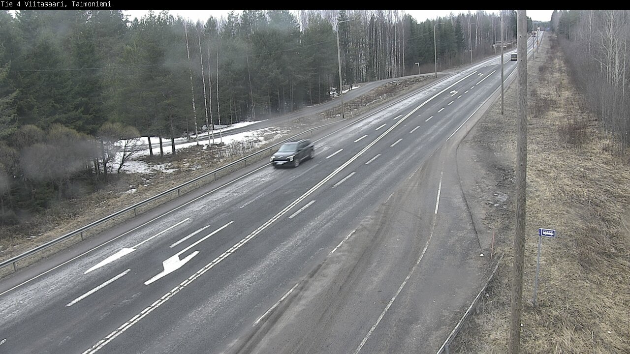 Weather Camera Image Road 4 Taimoniemi, Viitasaari, Keski-Suomi