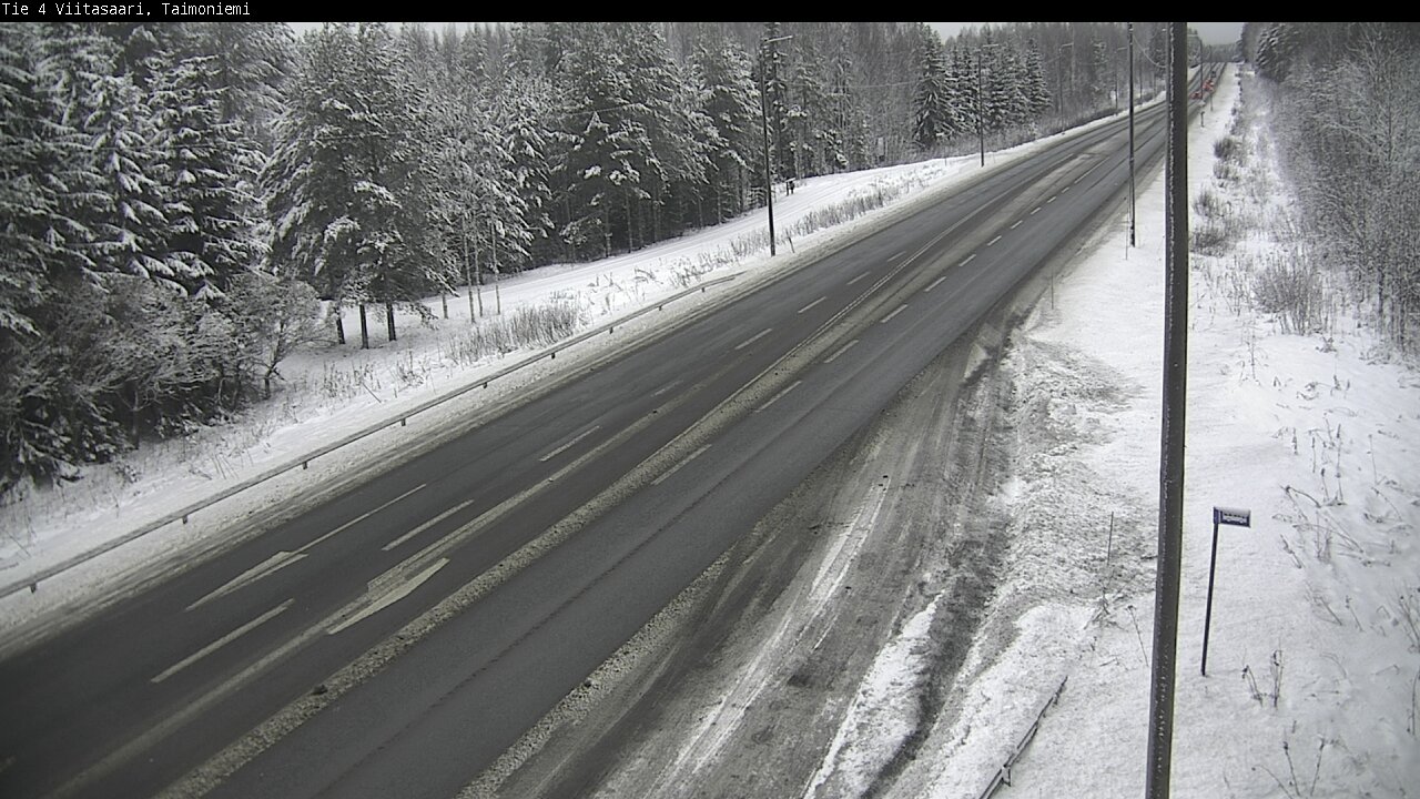 Weather Camera Image Väg 4 Taimoniemi, Viitasaari, Keski-Suomi