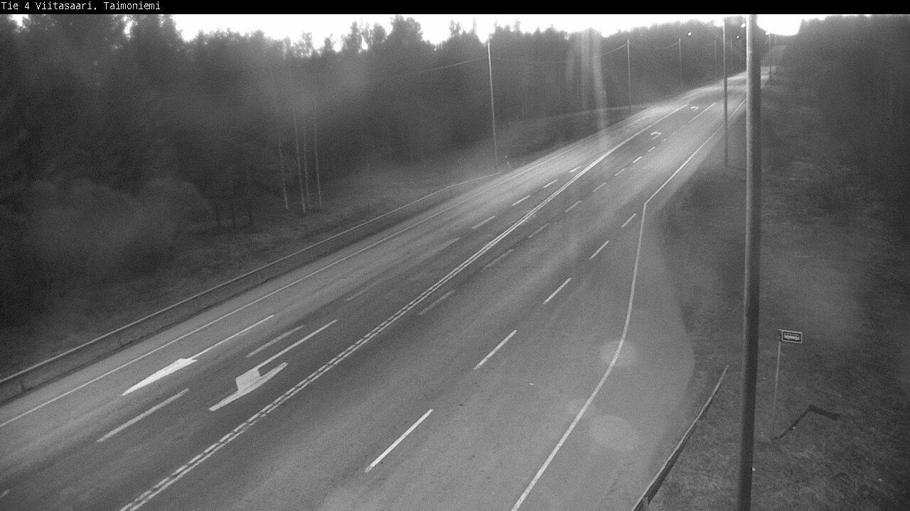Weather Camera Image Road 4 Taimoniemi, Viitasaari, Keski-Suomi