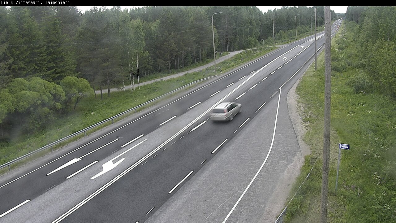 Kelikamerat Kuva Tie 4 Taimoniemi, Viitasaari, Keski-Suomi