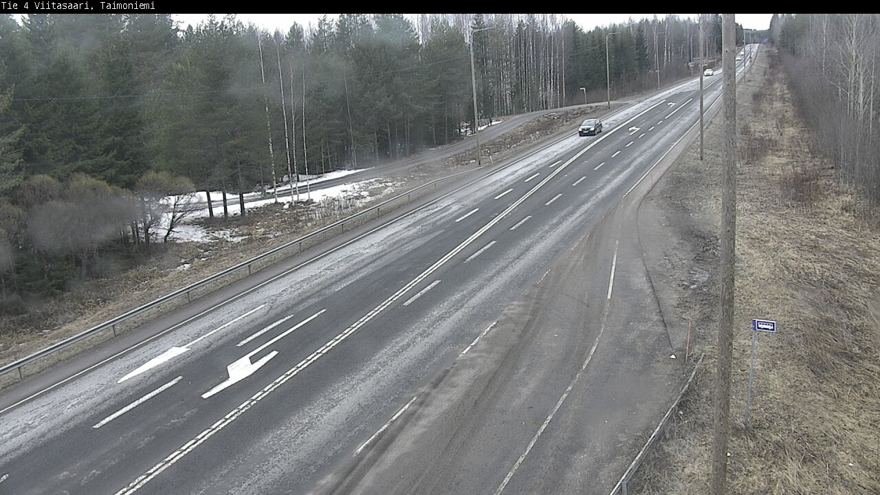 Weather Camera Image Road 4 Taimoniemi, Viitasaari, Keski-Suomi