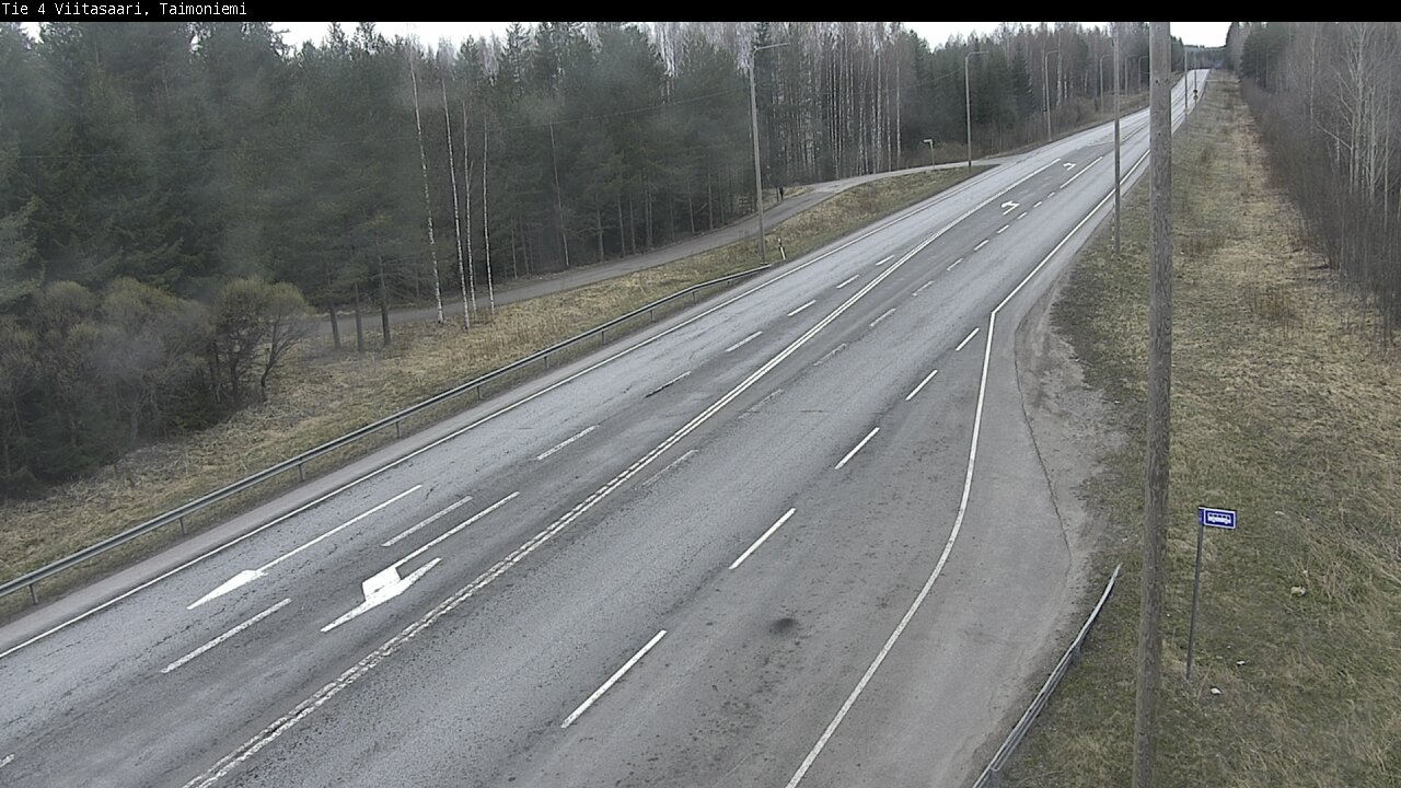 Weather Camera Image Road 4 Taimoniemi, Viitasaari, Keski-Suomi