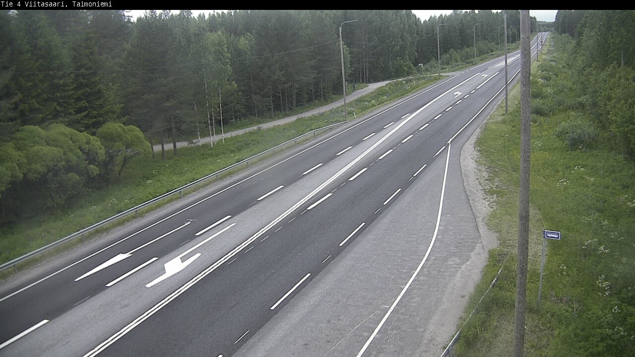 Kelikamerat Kuva Tie 4 Taimoniemi, Viitasaari, Keski-Suomi
